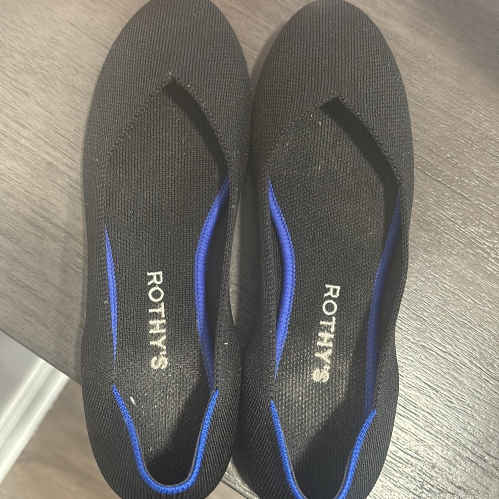 Rothy’s Ballet Flats Black size 7.5